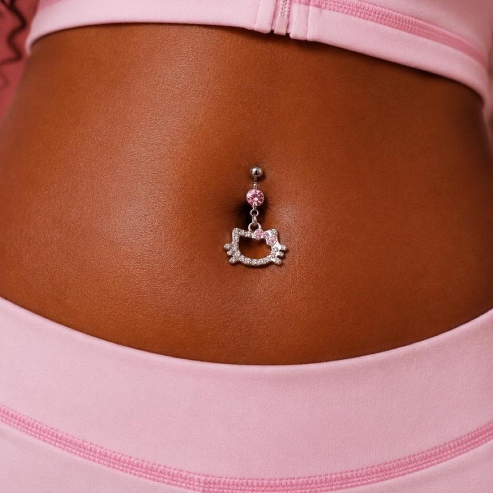 HK belly button ring - Picture 1 of 1